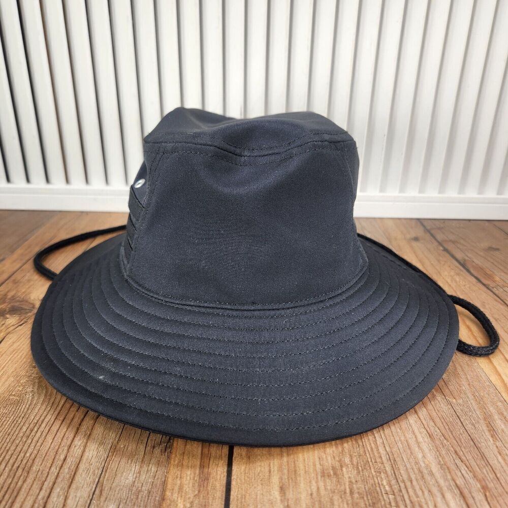 Adidas Aeroready Victory Bucket Hat Black Sun Protection Outdoor One Size Hiking - Picture 5 of 13